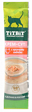 ТИТБИТ Крем-суп для кошек с кусочками индейки