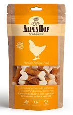 AlpenHof Кальциевые косточки с курицей для мелких собак и щенков