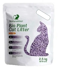 Naturalitter Bio Plant Cat Litter Лаванда