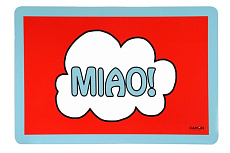 CAMON Коврик под миску с буквами MIAO!