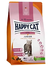 Happy Cat Junior Grainfree (Утка)