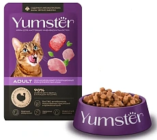 Yumster Adult Cat (Индейка в соусе)