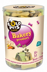 Lolo Pets Печенье для собак косточки Mix