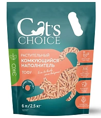 Cat's choice Наполнитель тофу (Персик)