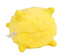 Playology Сенсорный мяч PUPPY SENSORY BALL для щенков с ароматом курицы, желтый