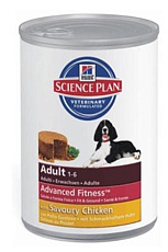 Hill's SP Canine Adult Advanced Fitness Chicken, 370 г