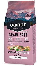 OWNAT Prime Grain Free Adult Mini Dog (Ягненок)