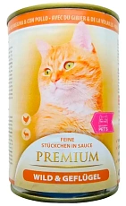 My Happy Pets Premium Консервы для кошек (Дичь, домашняя птица)