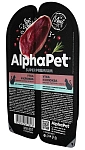 AlphaPet Superpremium Утка и клюква мясные кусочки в соусе для кошек