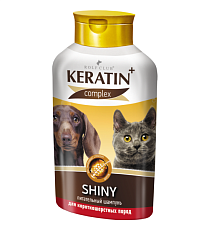 KeratinComplex Shiny Шампунь для короткошерстных кошек и собак