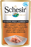 Schesir Tuna Chicken Shrimps (Тунец, цыпленок, креветки)