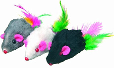 CAMON Мышь с перьями для кошек