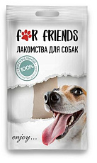 For Friends Кость жилованная натуральная для собак