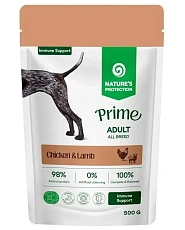 Nature's Protection Prime Adult Dog Immunity Support (Курица и ягненок в соусе)