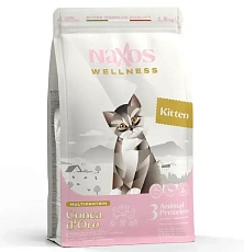 Naxos Wellness Kitten (Утка, курица, индейка)