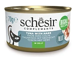 Schesir Complements Cat (Тунец, хек в желе)