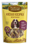 Деревенские лакомства Мясная косичка жевательная