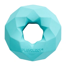 Playology Жевательное кольцо-многогранник CHANNEL CHEW RING с ароматом арахиса, голубой