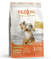 Naxos Wellness Puppy Medium Maxi (Утка, курица, индейка)