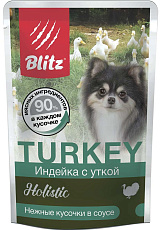 BLITZ Holistic Dog (Индейка с уткой)