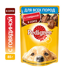 Pedigree для собак всех пород (Говядина в соусе)