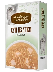 Деревенские лакомства Суп из утки с лососем