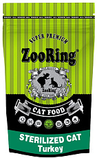 ZooRing Sterilized Adult Cat (Индейка)