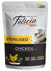 Felicia Sterilised Adult Cat (Курица в желе)