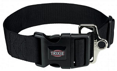 Trixie Ошейник Premium Collar (черный)
