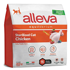 Alleva Equilibrium Sterilized Cat (Курица)