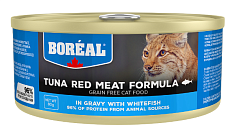 Boreal Cat Красное мясо тунца в соусе с белой рыбой
