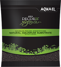 Aquael Грунт Aqua Decoris (черный), 2-3 мм