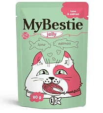 MyBestie для кошек (Тунец и лосось в желе)