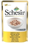 Schesir Пауч Tuna Chicken (Тунец, цыпленок)
