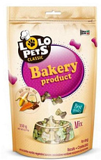 Lolo Pets Печенье для собак Косточки Mix Doypack