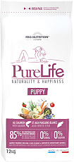 Flatazor Pure Life Puppy (Лосось, белая рыба)