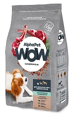 AlphaPet WOW Superpremium Dog Sensitive Mini Adult (Ягненок с бурым рисом)