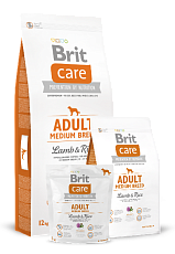 Brit Care Adult Medium Breed (Ягненок и рис)