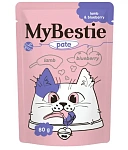 MyBestie Паштет для кошек (Ягненок и черника)
