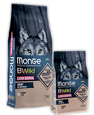 Monge Dog BWild Low Grain Adult All Breeds (Гусь)