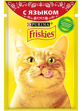 Friskies для кошек (Язык в подливе)