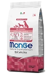 Monge Dog Speciality Puppy & Junior All Breeds (Говядина, рис)