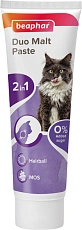 Beaphar Паста для выведения шерсти Duo Malt Paste, 100 г