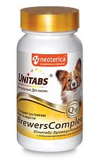 Neoterica Unitabs BrewersComplex с Q10 для мелких собак