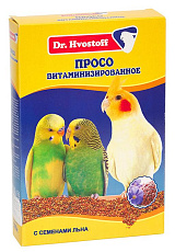 Dr. Hvostoff Просо витаминизированное с семенами льна