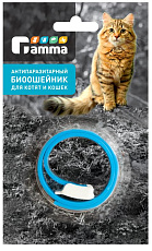 Gamma Ошейник БИО для кошек антипаразитарный