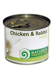 Nature's Protection Puppy Chicken & Rabbit