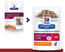 Hill's Prescription Diet i/d Digestive Care Влажный корм для кошек (курица)