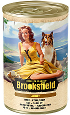 Brooksfield Adult Dog (Говядина, рис)