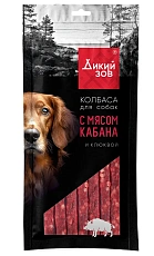 ТИТБИТ Дикий Зов Колбаса с мясом кабана и клюквой